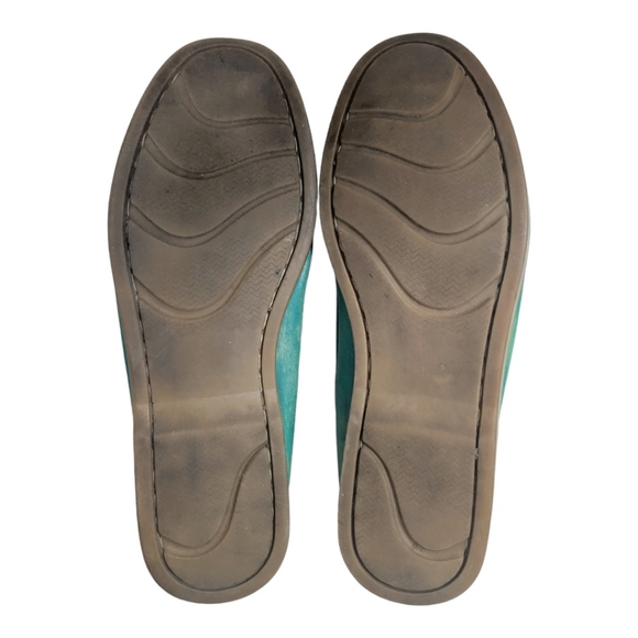 Bed Stu Blue Green Boat Shoe, 11 - Picture 9 of 9